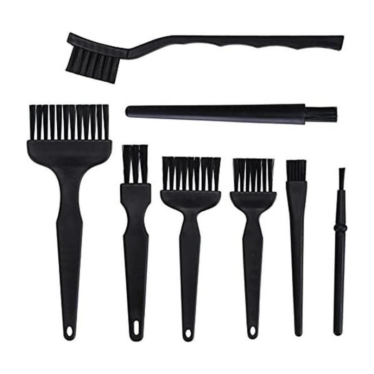 COHK 8 unids ESD seguro anti estático cepillo conjunto