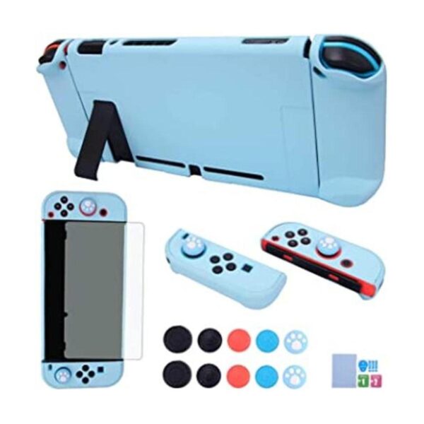 COMCOOL 3 en 1 Carcasa para Nintendo Switch y JoyCon con_1