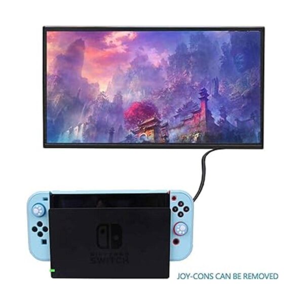 COMCOOL 3 en 1 Carcasa para Nintendo Switch y JoyCon con_2