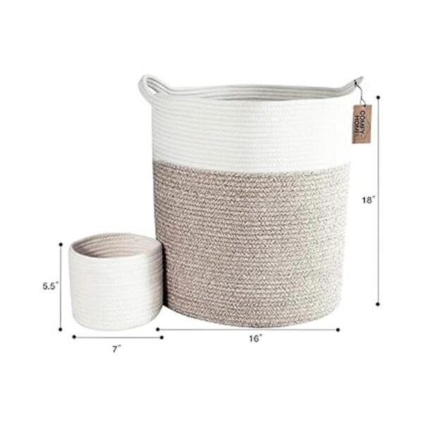 COMFYHOMI Canasta grande de 18 x 16 pulgadas de alto_2