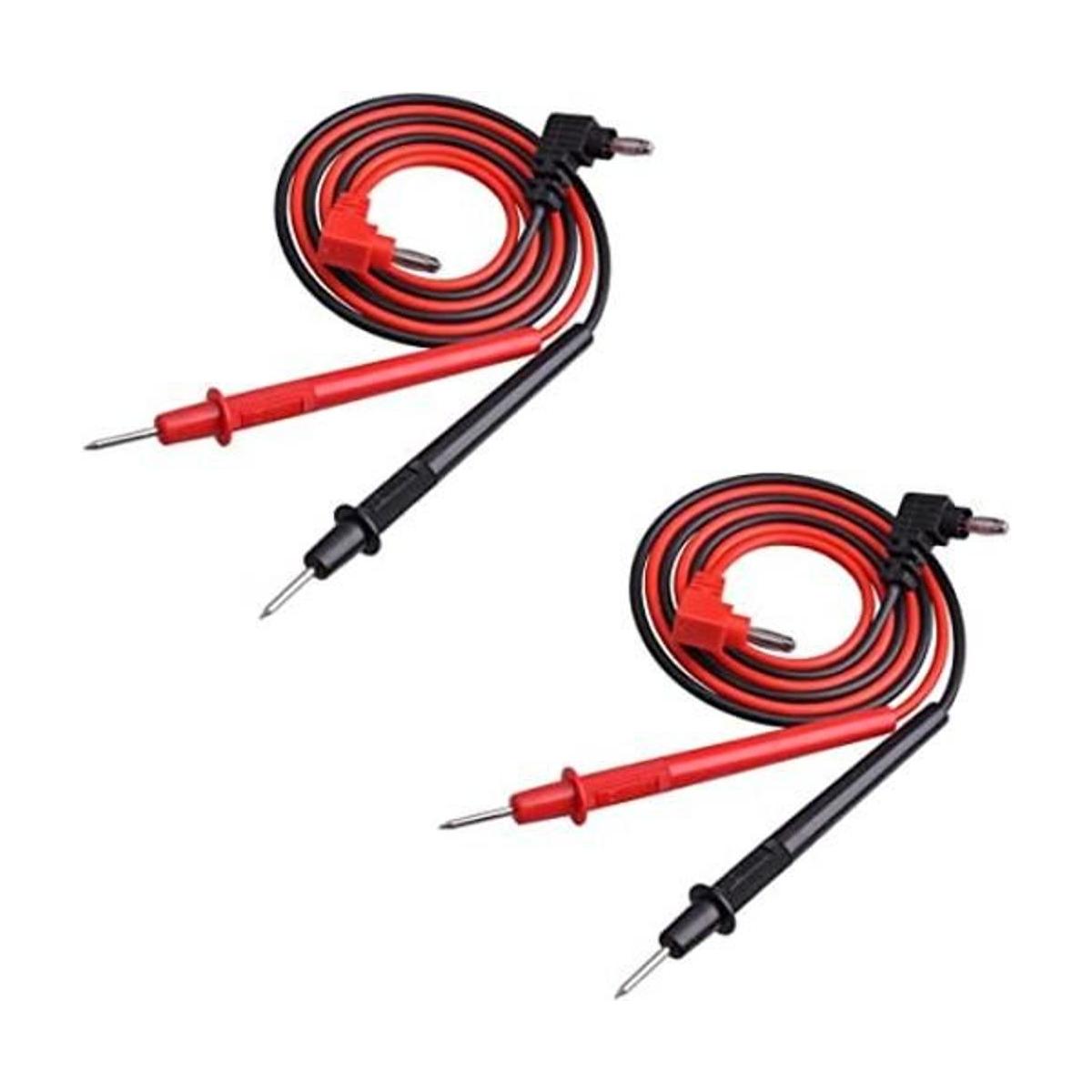 COMOK 2 pares de cables de prueba de polímetro de 27