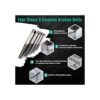COMOWARE Juego de extractor de tornillos y brocas de mano_3