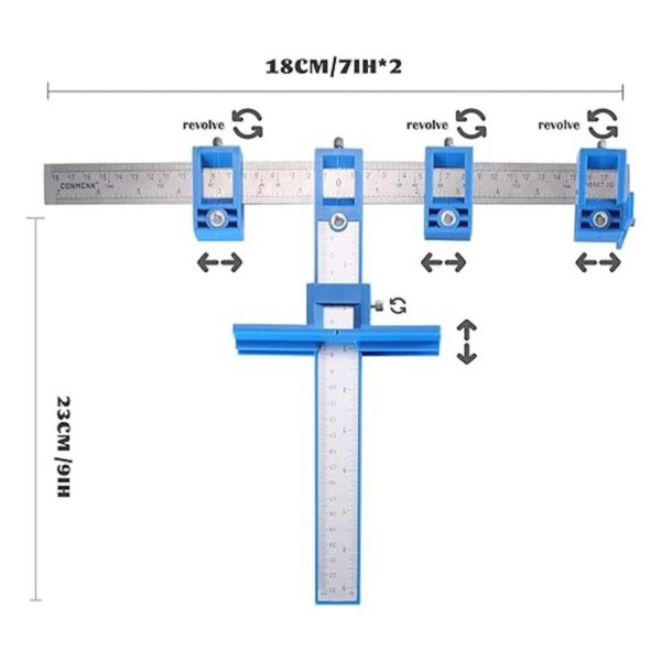 CONMCNK Cabinet Hardware Jig Cabinet Hardware Template_6