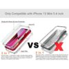 COOLQO Funda compatible con iPhone 13 Mini de 5.4_2