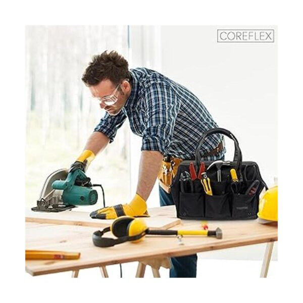 COREFLEX Bolsa de herramientas de boca ancha de 14