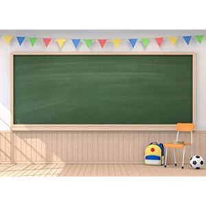 CORFOTO Telón de fondo escolar de tela de 7 x 5 pies para_1