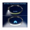COSOOS Linterna frontal LED recargable luz ancha de 1000_2