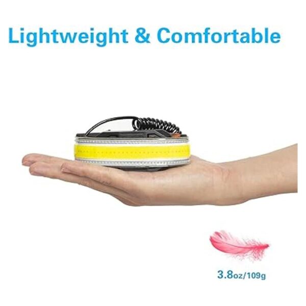 COSOOS 2 linternas recargables para faros delanteros luz_6