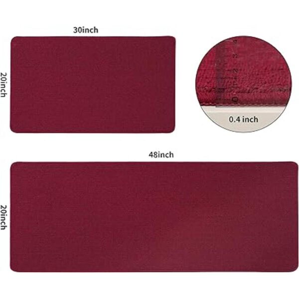 COSY HOMEER Alfombras de cocina de 20 x 30 pulgadas_2