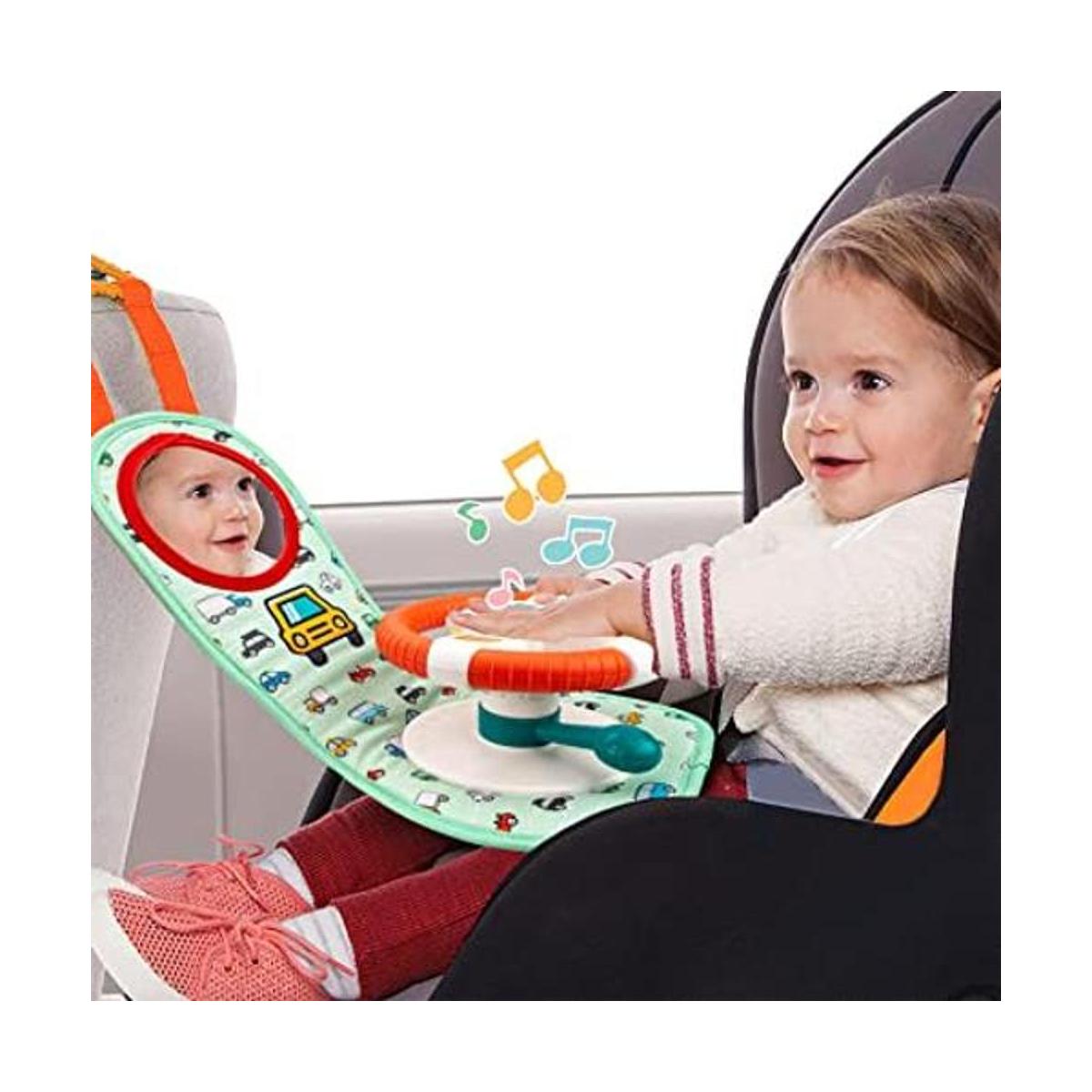 COVTOY Juguetes de asiento de automóvil para bebés con