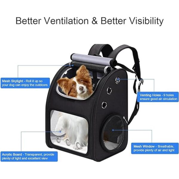 COVONO Mochila expandible para mascotas para gatos