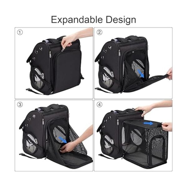 COVONO Mochila expandible para mascotas para gatos