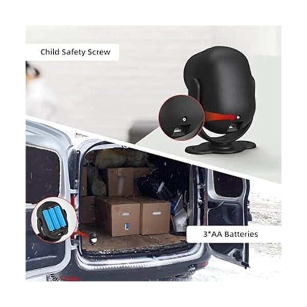 CPVAN Alarma con sensor de movimiento con control remoto_4