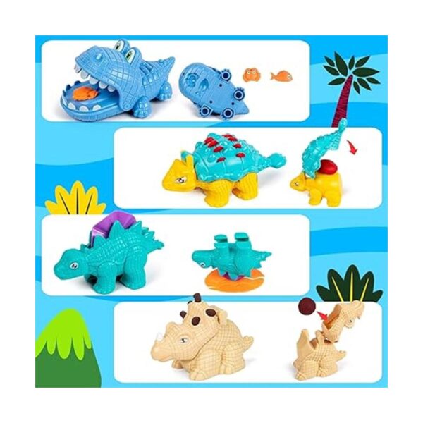 COVTOY Kit de herramientas de dinosaurio para niños