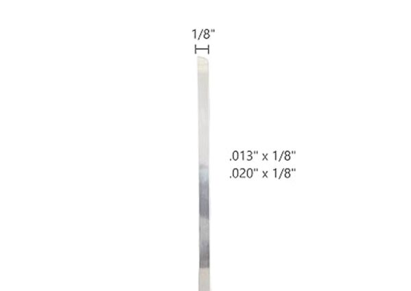 CRAFT WIRE Tira de bisel de plata de ley 925 calibre 18_2