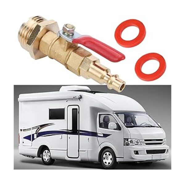 CPWUFIYD RV Winterize Kit de adaptador de soplado
