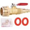 CPWUFIYD RV Winterize Kit de adaptador de soplado