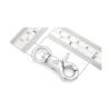 CRAFTMEMORE Ganchos giratorios de metal de calidad con_2