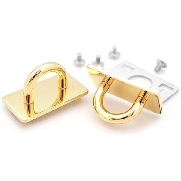 CRAFTMEMORE Juego de 2 placas rectangulares con anillo en