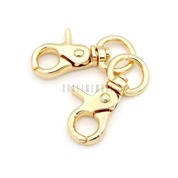 CRAFTMEMORE Ganchos giratorios de metal de calidad con_1