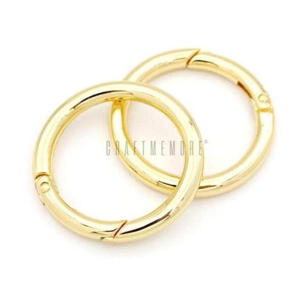 CRAFTMEMORE 2 unids 1 18 pulgadas O Anillos Snap Clip_1