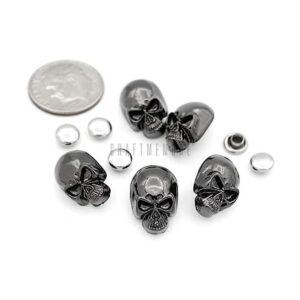 CRAFTMEMORE SK02 Remaches de calavera de fantasma de_1