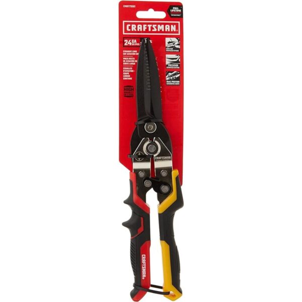 CRAFTSMAN Aviation Snips recto corte largo CMHT73561