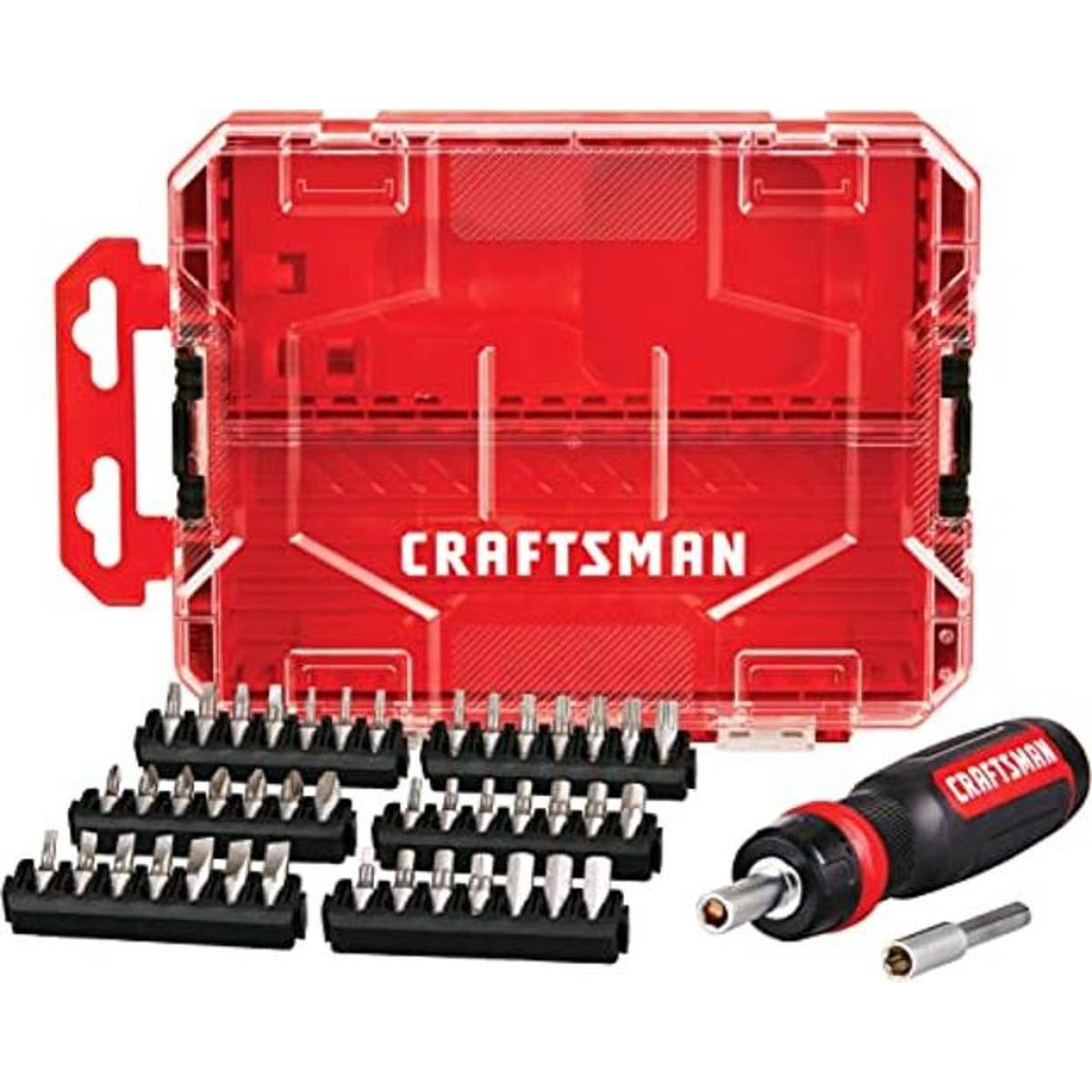 CRAFTSMAN Destornillador de trinquete 44 piezas CMHT68017