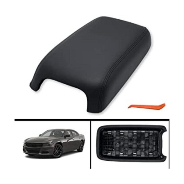 CRAZYPARTS Tapa de reposabrazos de consola central para_1