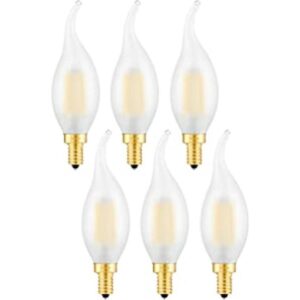 CRLight Bombilla LED de 2 W 3000 K color blanco suave