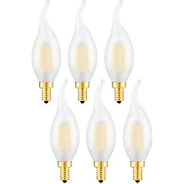 CRLight Bombilla LED de 2 W 3000 K color blanco suave