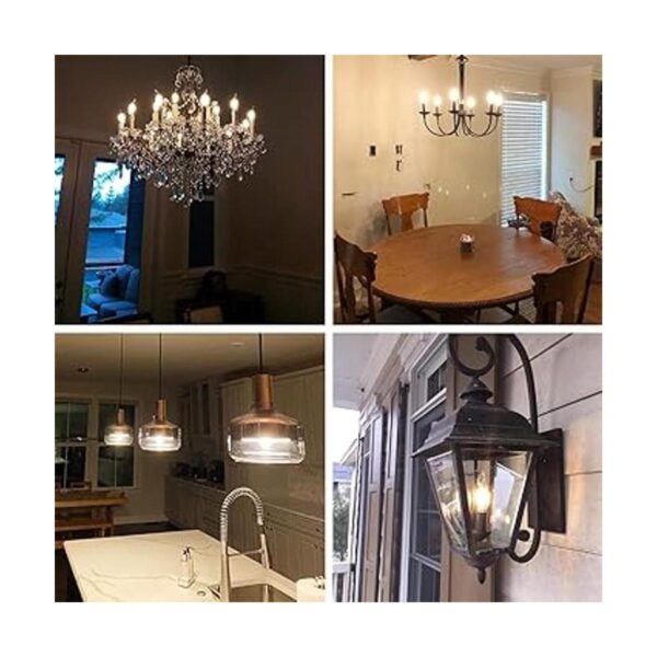 CRLight Bombilla LED de 6 W 3000 K color blanco suave_6