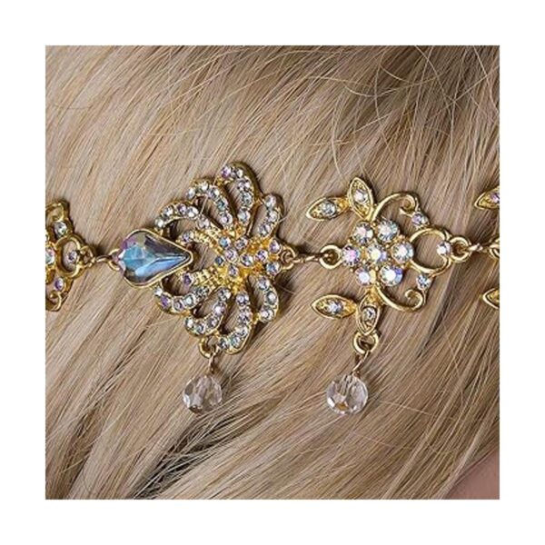 CROWN GUIDE Diadema de novia y pendientes de cristal_4