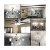 CRLight Bombilla LED de 8 W 4000 K luz diurna color