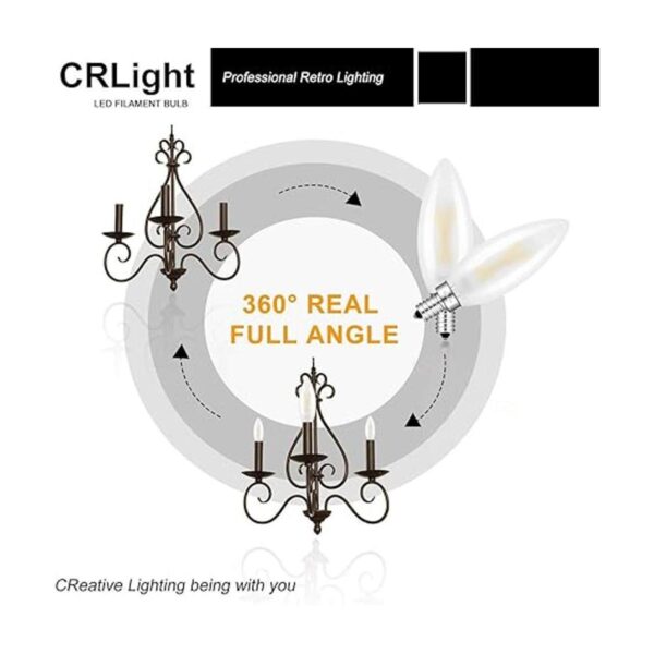 CRLight Bombilla LED Candelabro equivalente a 25 W 250_3