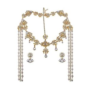 CROWN GUIDE Diadema de novia y pendientes de cristal_1