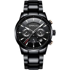CRRJU Reloj de pulsera de cuarzo para hombre estilo_1