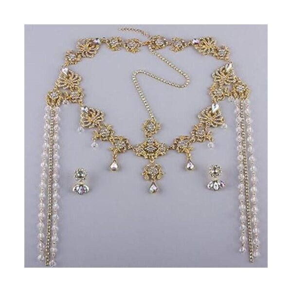 CROWN GUIDE Diadema de novia y pendientes de cristal_3