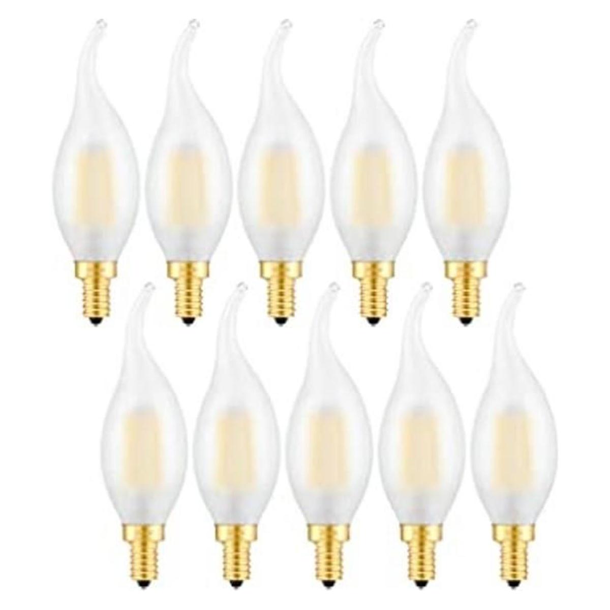 CRLight LED Candelabro Bombilla equivalente a 25 W 250