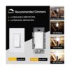 CRLight Bombilla LED regulable de 6 W de 3200 K color
