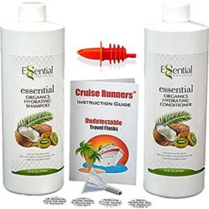 CRUISE RUNNERS Kit de botella de plástico con champú y_1
