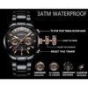 CRRJU Reloj de pulsera de cuarzo para hombre estilo_6