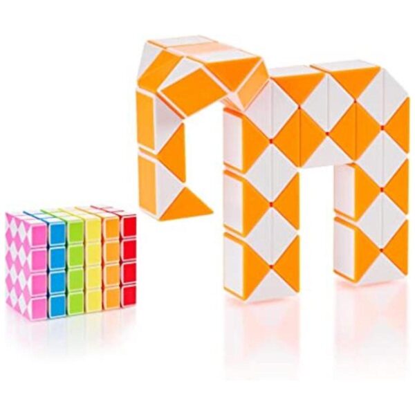 CUBIDI Serpiente mágica con 48 bloques cubo de serpiente_1