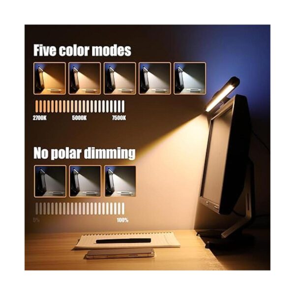 CURUK Barra de luz de monitor de doble luz luz regulable_3