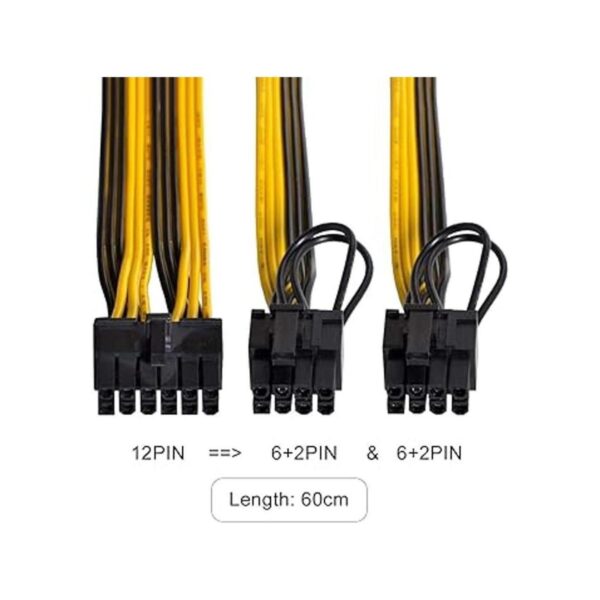 CY 12Pin a ATX Dual 8Pin y 6Pin Splitter GPU Tarjeta_2