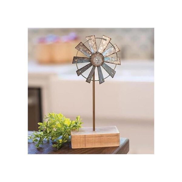 CWI Gifts Simple Windmill Mesita de mesa Molino de_2