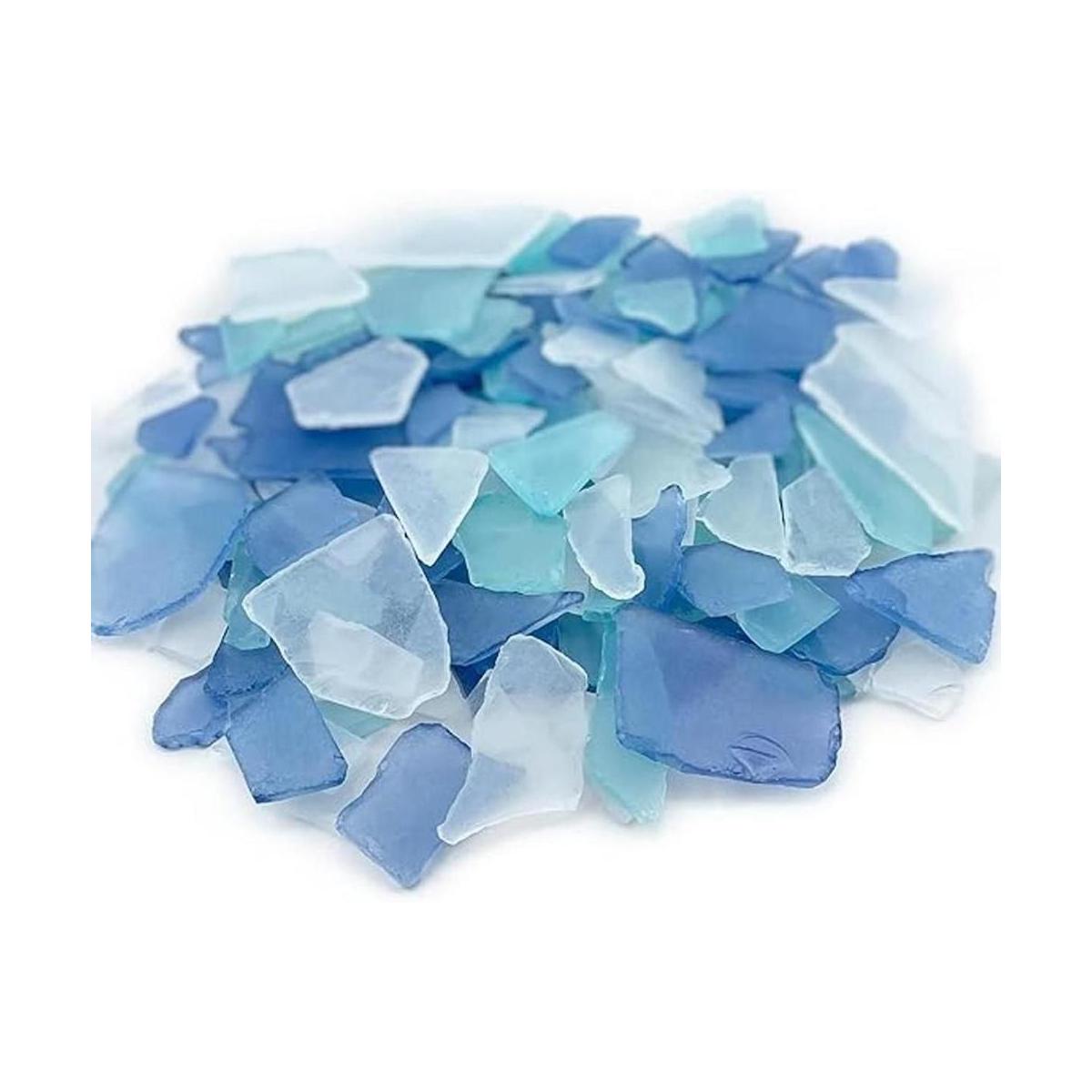 CYS EXCEL Sea Glass 24 onzas azul cobalto y azul claro y
