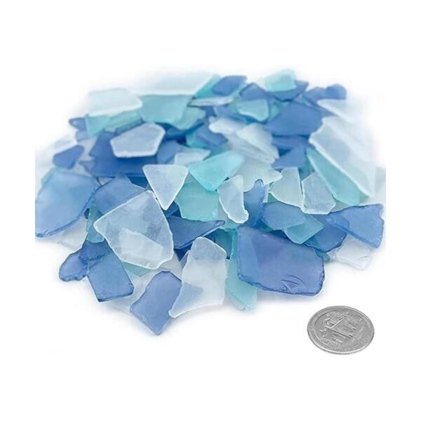 CYS EXCEL Sea Glass 24 onzas azul cobalto y azul claro y_3