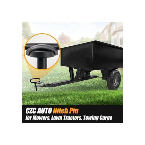 CZC AUTO Pasador de enganche para cortacésped de 12 x 3