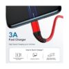 Cabepow Cable USB tipo C 3 unidades de 6 pies USB A tipo_3
